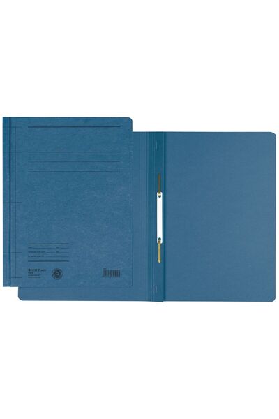MC Micostore Leitz blue rail cardboard folder