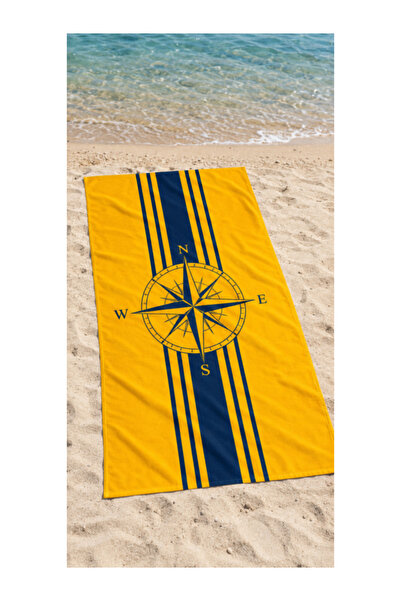 GÖKOVA HOME Microfiber Beach Towels |   Route |   Compass |   Fast Drying