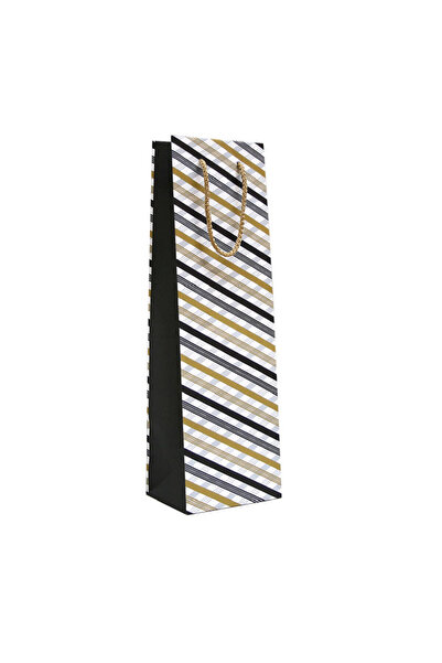 MC Micostore Pungi cadou sticla black & gold b 120 x 90 x 390 mm rotolux