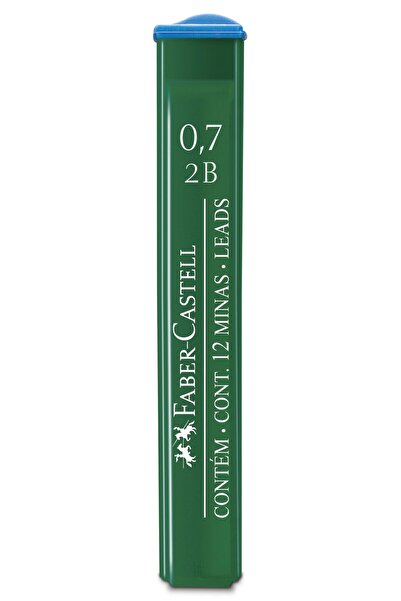 Faber Castell Моливна графитна сърцевина 0.7мм 2B полимерна Фабер-Кастел