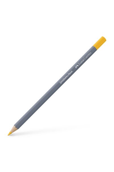 Faber Castell Creion colorat aquarelle galben cadmium inchis 108 goldfaber fab