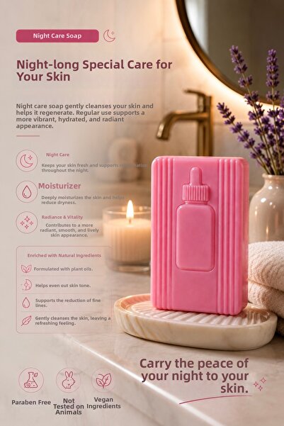EPİZEN Night Care Soap for Moist, Vibrant, and Radiant Skin