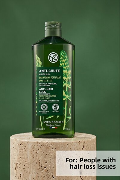 Yves Rocher Strengthening Prebiotic Shampoo Against Hair Loss 300 ml