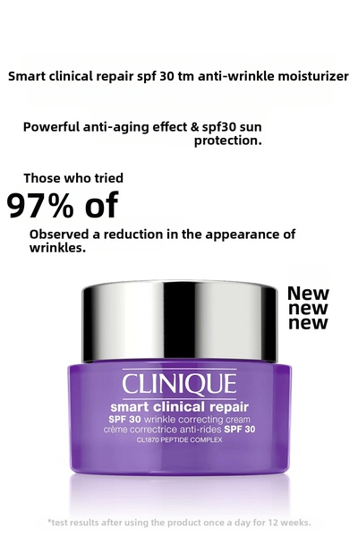 Clinique كريم SPF30+ يساعد على تقليل ظهور الخطوط الدقيقة والتجاعيد على البشرة...