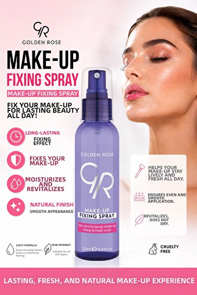 Golden Rose Spray fixare machiaj - Spray fixare machiaj 120 ml