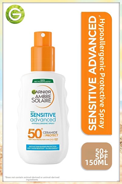 Garnier Ambre Solaire Sensitive Advanced Spray de protecție solară hipoalerge...