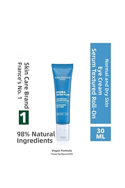 Yves Rocher Eye Cream - Normal and Dry Skin - Hydra Water Plump Moisturizing ...