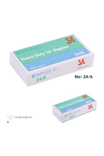 Ark Staple Wire 6 Pieces No:24/6
