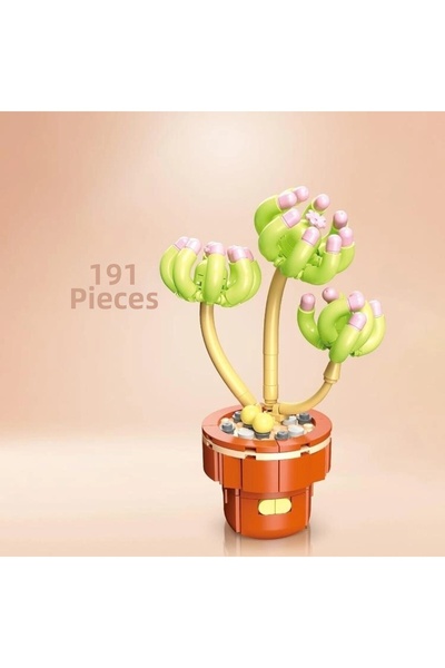 DOSTOYS Blossom Mini Flower Block Toy Bean Sedum 191 Pieces 6+