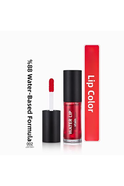 Flormar Water Lip Stain Lasting Matte Lip Color No: 002
