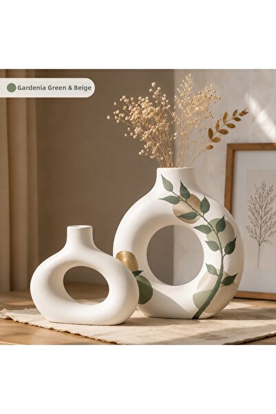 LUNİVAA HOME Modern Bohemian Home, Office and Gift Decorative Vase Set |   Ha...
