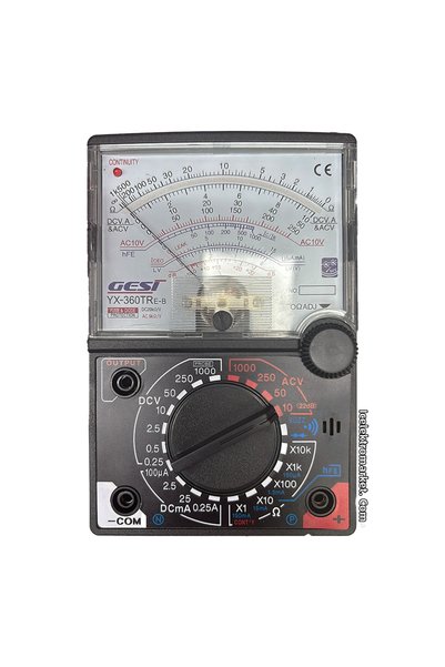GeSi YX-360TRE-B مقياس متعدد الوظائف يدوي تناظري