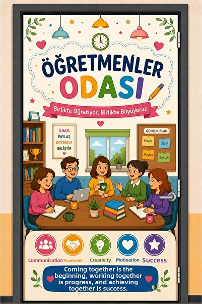 siverek reklam 200X100 cm Teachers' Room School Door Dressing Foil Sticking |...