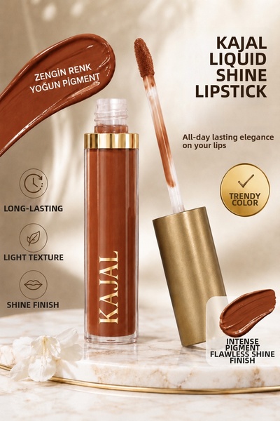 Carla Professional Make Up Liquid Lip Gloss Lipstick & Liquid Lipstick No:804