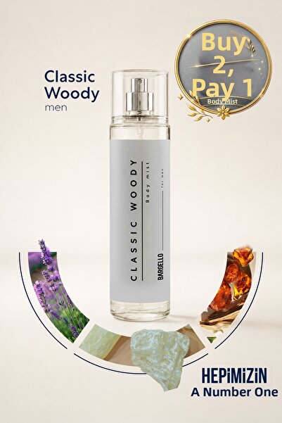 Bargello عطر الجسم الكلاسيكي وودي 210 مل -بيس