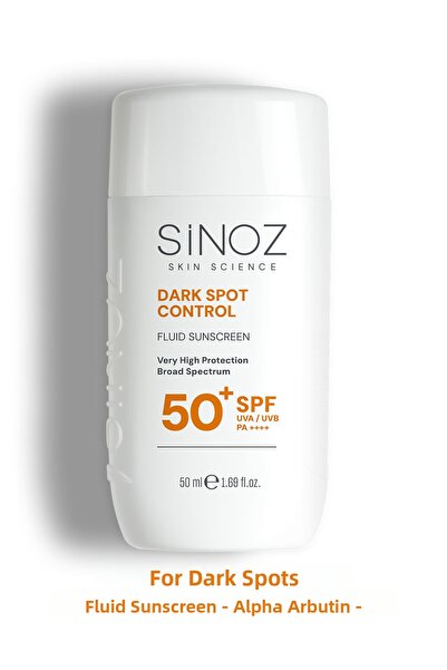 SİNOZ Spf50+ Facial Sunscreen Effective on Dark Skin Spots - New Generation F...