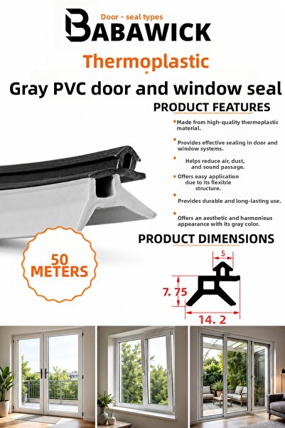 BABAWİCK Repair Gasket Pen Door Window Replacement Wicking Good Quality Raw M...