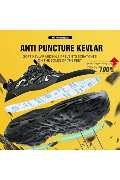 LAYAN Black Job-Day Utility Trainers for Warehouse Crews, Delivery Runs and W...