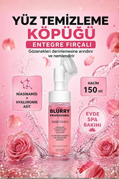 BLURRY PROFESSİONAL Yüz Temizleme Köpüğü – Niacinamide + Bitkisel Kompleks il...
