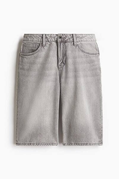 H&M Bermuda Regular Kot Şort