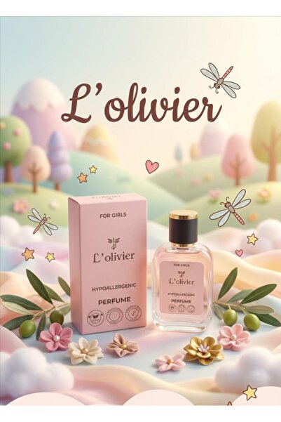 L'Olivier Doğal İçerikli Kız Çocuk Parfümü 50 ml – Vegan & Hipoalerjenik & Ha...