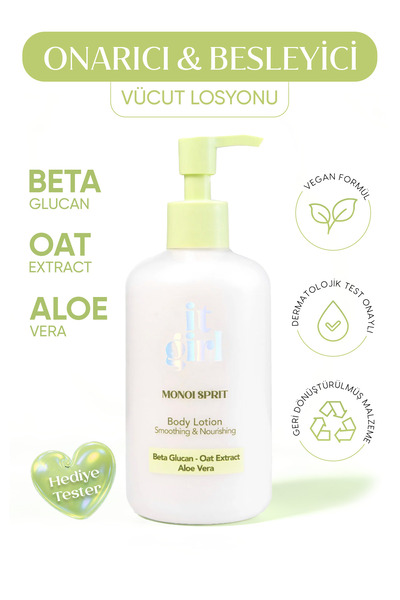 It Girl Monoi Sprit Nemlendirici Vücut Losyonu 300 ml – Tropik koku