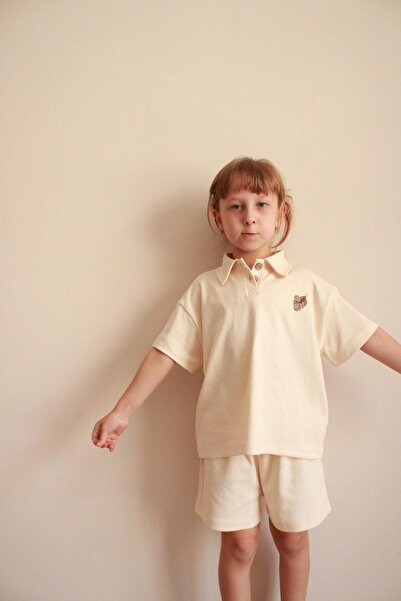 Oh La La Koala For Little Ones Set pantaloni scurți cu guler polo brodat Koza