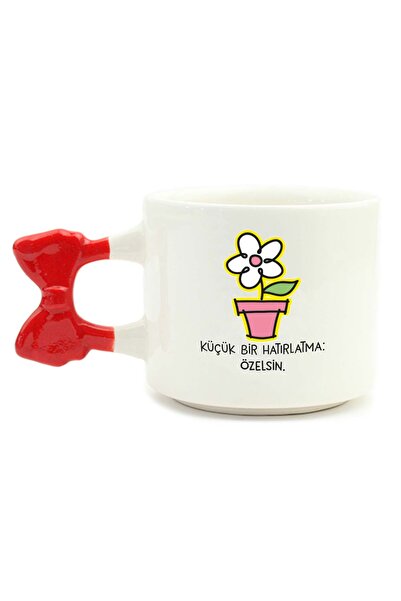 PALTO TASARIM A Little Reminder: You Are Special. Handmade Cream Shiny Ribbon...