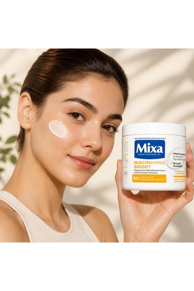 MİXA Niacinamide Bright Anti-Pigment Cream / 400ml with Vitamin C