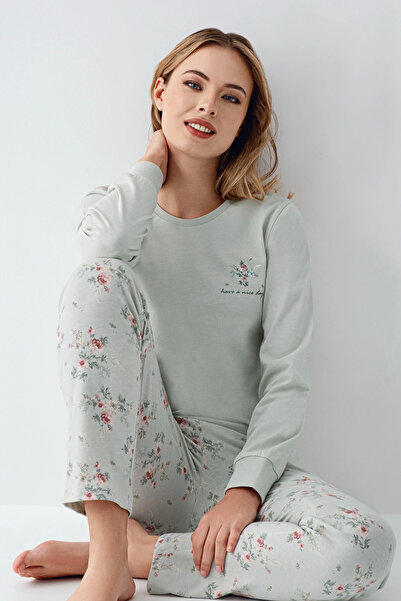 Veraura Lifestyle Rolypoly 3703-s women's long sleeve pajama set