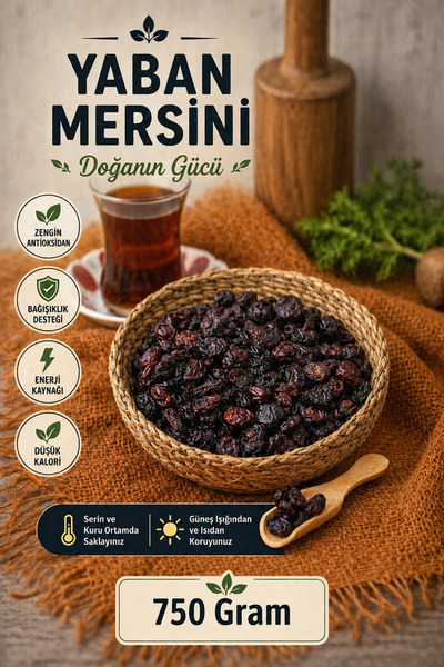 ÜLKÜ KURUYEMİŞ (750 GR) Yerli Üretim Doğal Organik Yaban Mersini Hediyelik At...
