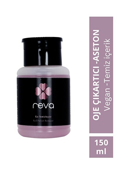 REVA Oje Çıkartıcı & Nail Polish Remover 150 ml - Vegan & Temiz Içerik