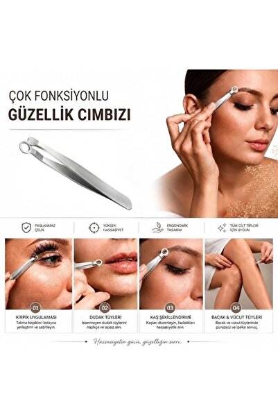 PİRAYE AKSESUAR Oval Başlıklı Cımbız • Çok Fonksiyonlu Yuvarlak Başlı Cımbız ...