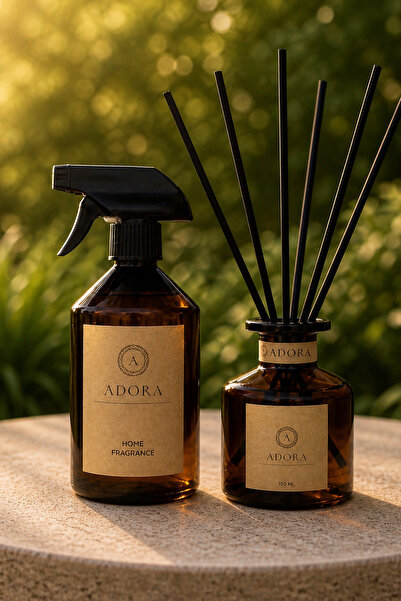 SANDALWOOD 2'Lİ SET Bambu Çubuklu & Oda Spreyi