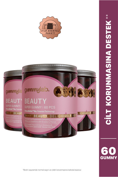Beauty 3'lü Avantaj Paketi – 60 Gummy