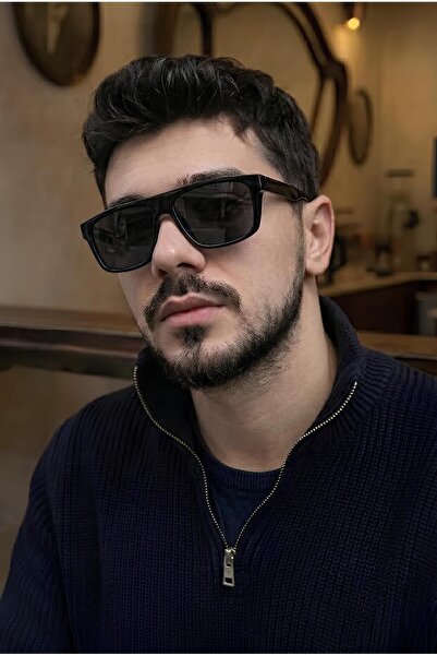 Chunky Frame High Quality Unisex 2004 Black Rubber Square Sunglasses