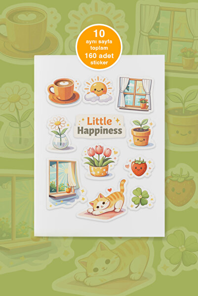 To Design Lab Set de autocolante Daily Little Happies 10 pagini identice/160 ...