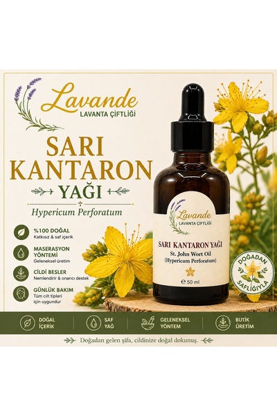 Lavande Lavanta Çiftliği زيت نبتة سانت جون (50 مل)