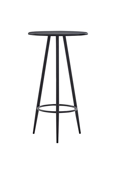 Concept Masă de bar, negru, 60 x 107,5 cm, MDF