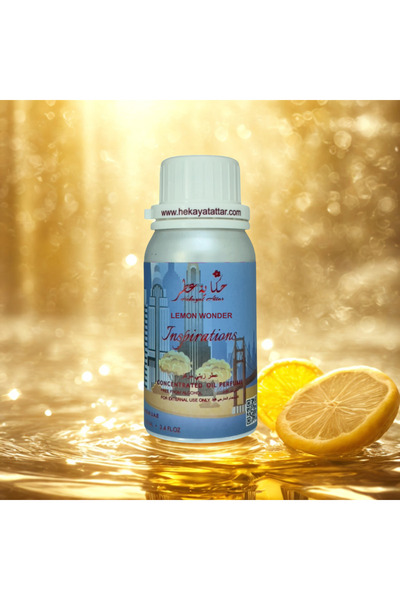 Hekayat Attar LEMON WONDER INSPIRATIONS 100ML CONCENTRATED PERFUME OIL