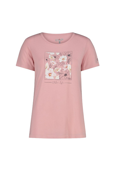 CMP Γυναικείο T-shirt 31T8476-Ροζ-S