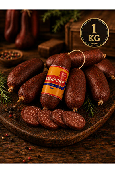 Sarıönder Koruyucusuz / Katkısız / Nitritsiz Parmak Sucuk 1 Kg