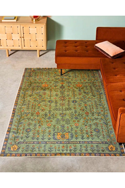 Rugs Modern Halı MOSSO Geleneksel Motifli Desen Dokuma Taban Vintage Dekorati...
