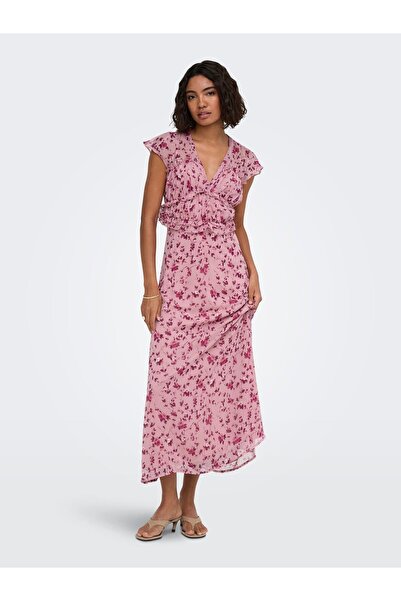 ONLY Kleid ONLVALDA Langes Kleid