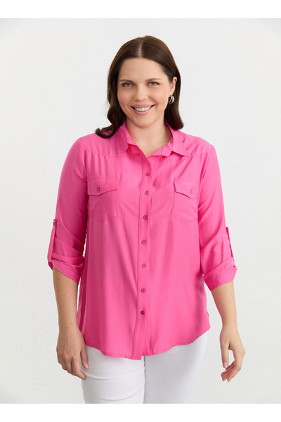 Selen Pembe Kadın Bluz 26YSL8364