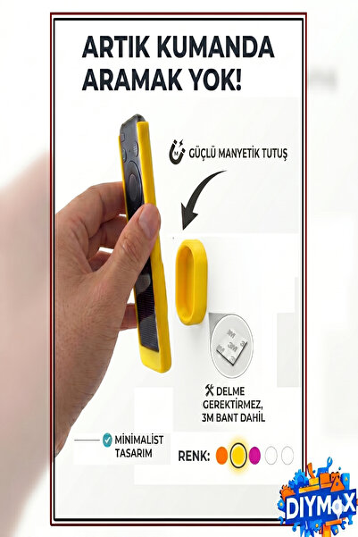 DIYMaX Samsung TM2360E Solar Kumanda Kılıfı ve Mıknatıslı Duvar Aparatı | 202...