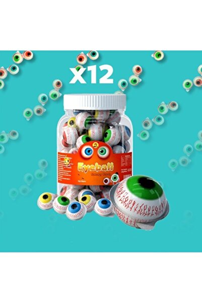 Eyeball Troli Göz - Pop Eye 12"lı Dökme helal Sertifikalı 12Adet