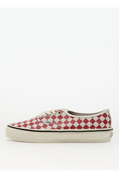 Vans VN000D9NCIS1 LX Authentic 44 Kırmızı - Beyaz Deri Erkek Lifestyle Ayakkabı