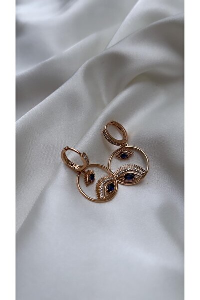 Accessories Göz Detaylı Xuping Çelik Küpe