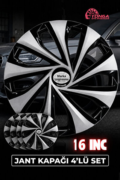 YONGA OTO AKSESUAR Fiat 16 İnç Jant Kapağı Kırılmaz Stilo Bravo Doblo Uyumlu ...